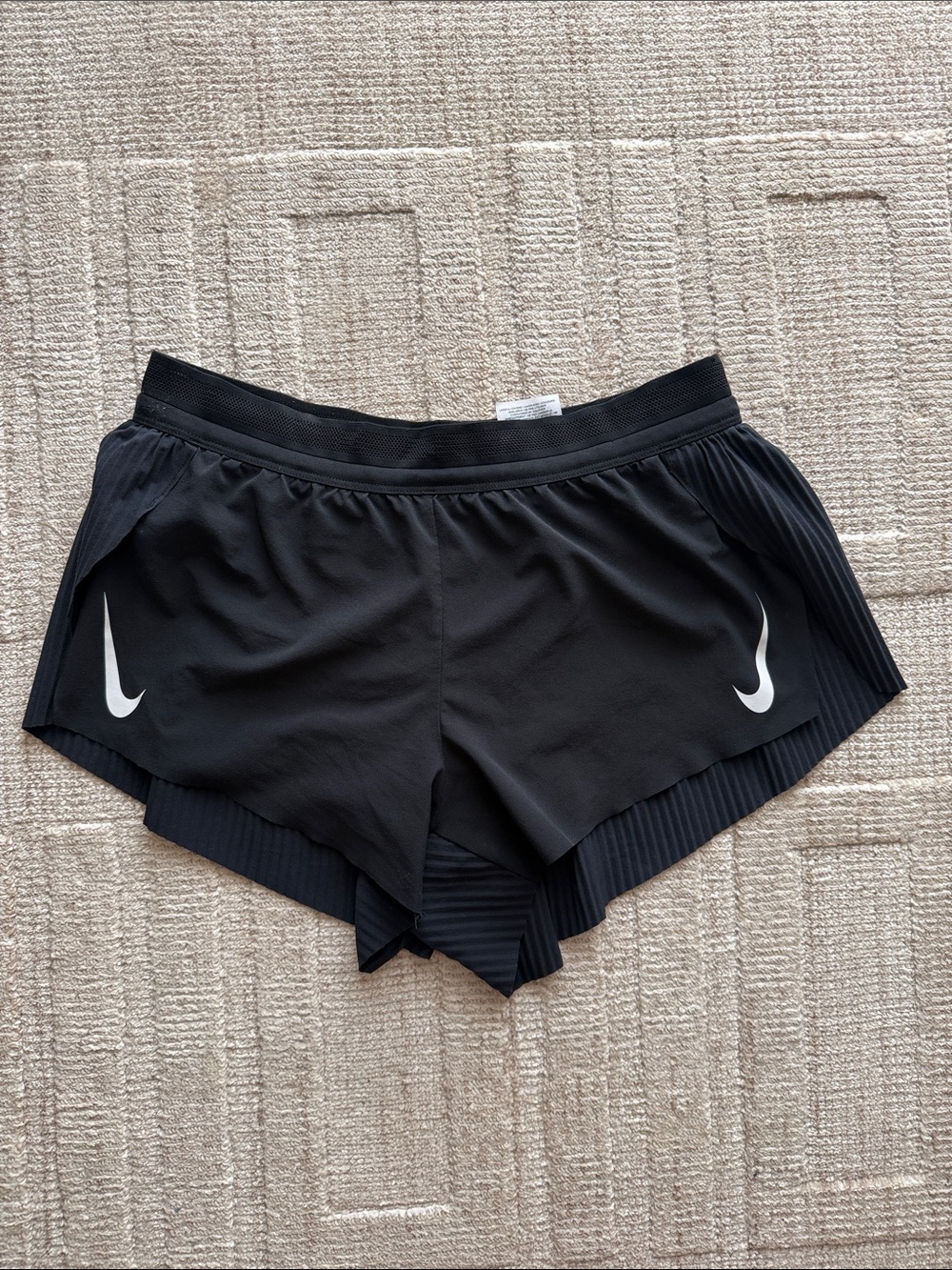 Nike AeroSwift Black Women’s Athletic Shorts